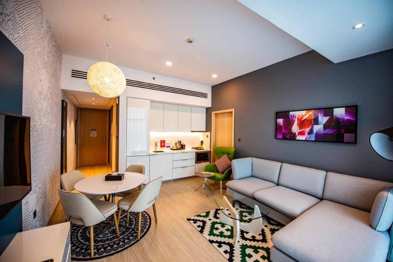 La Vie Gardens Hotel Apartments Dubai Bagian luar foto